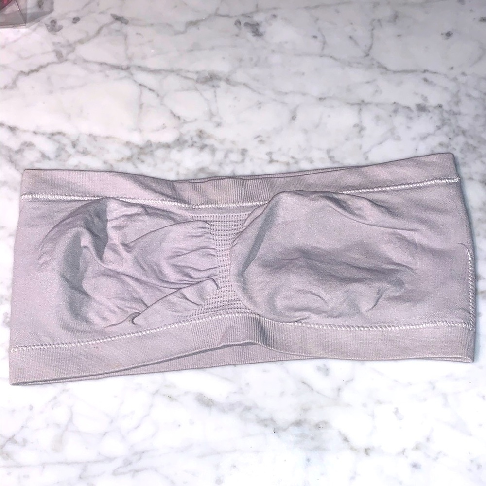 Seamless Light Purple Bandeau Top bra size small